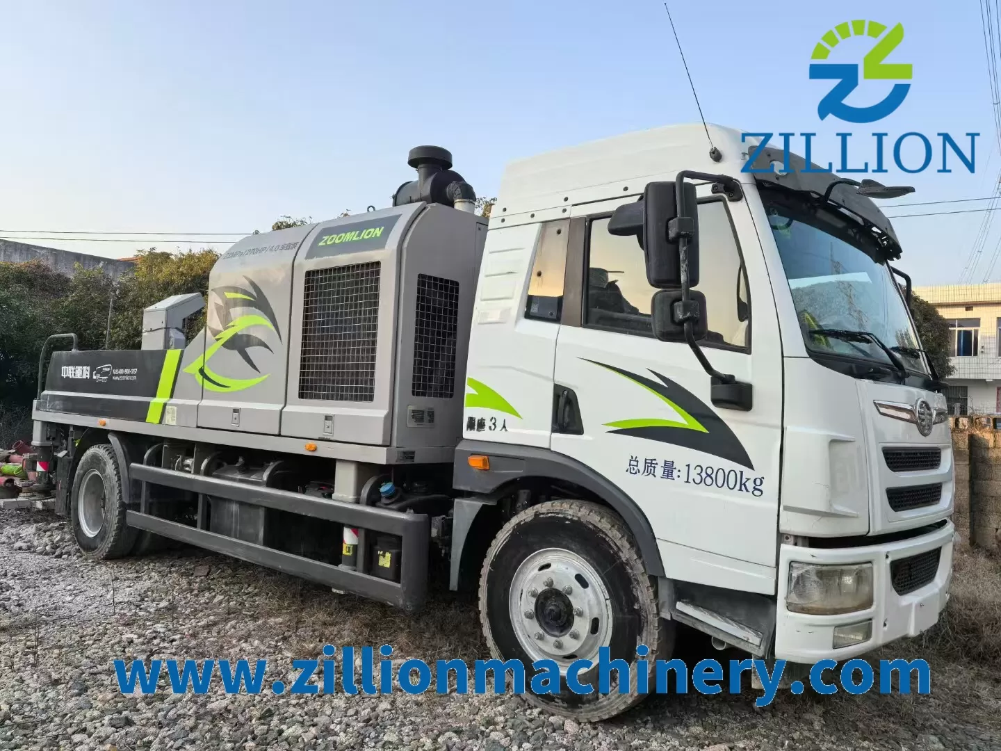 2020 Zoomlion 10023 Transported Concrete Pump Line Pump for Construction