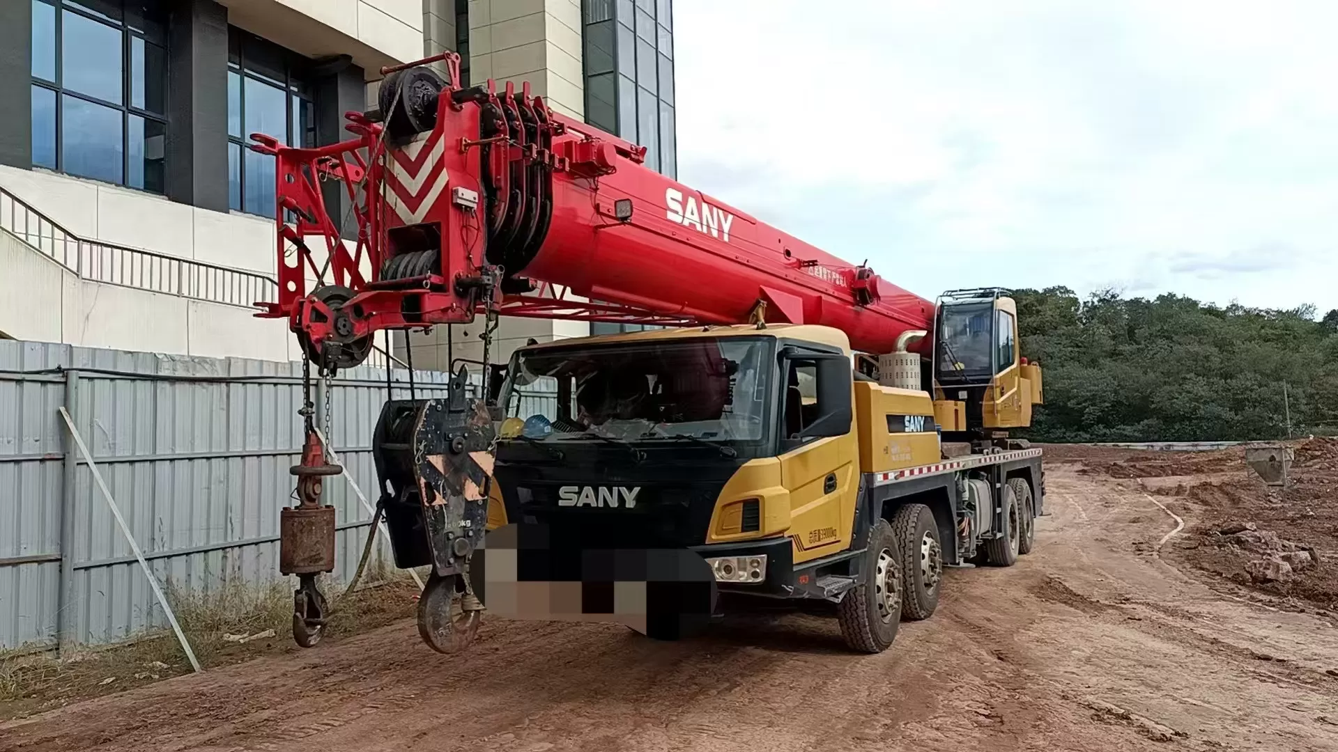 2021 Used Crane SANY 40t  Truck Crane Lifting Machine Wheeled Crane