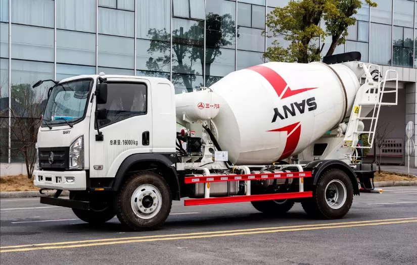 concrete mixer truck