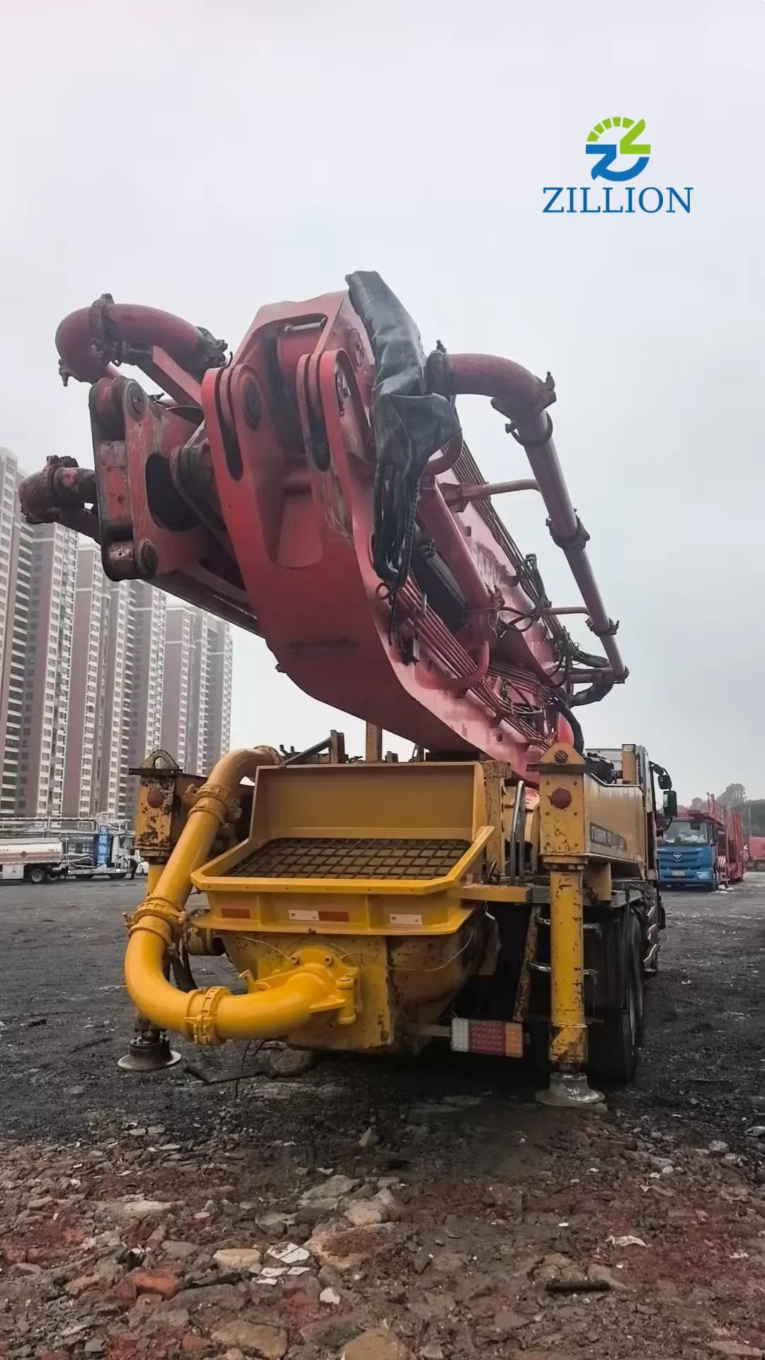 2012 SANY 40m Truck-Mounted Concrete Pump Truck with Mercedes-Benz Chassis